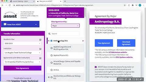 How to Use Assist org for LATTC