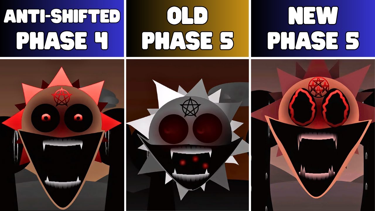 Incredibox Sprunki Anti-Shifted – Phase 4 VS Old Phase 5 VS New Phase 5: Who Will Win?