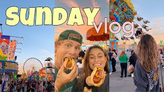 VLOG: Sunday in my life, shopping for Hawaii prep, South Florida fair! 🎡