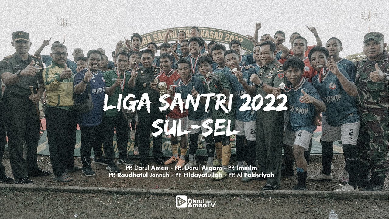 Pemenang Final Liga Santri 2022 Sulawesi Selatan, Darul Aman (Kodim 1408 Hasanuddin Makassar)