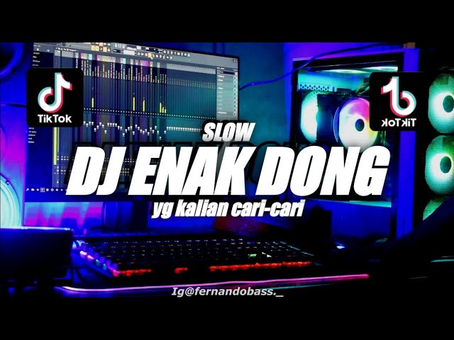DJ ENAK DONG X PALA BERBI SLOW REMIX | VIRAL TIK TOK 🎶REMIX FULLBASS 2022 🔊BY FERNANDO BASS class=