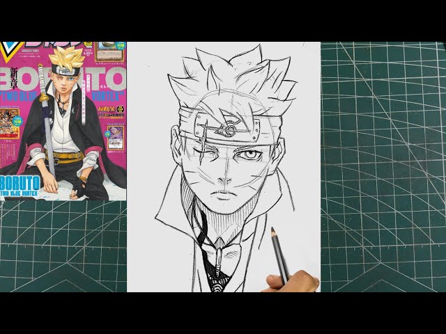 Drawing - Boruto Uzumaki (Boruto Naruto Next Generations) Mayara Rodrigues