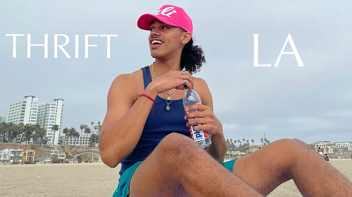 thrifting haul + LA for a week