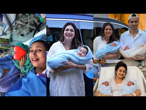 Divyanka Tripathi got Discharge from hospital with her Twin Babies with Vivek Dahiya👶