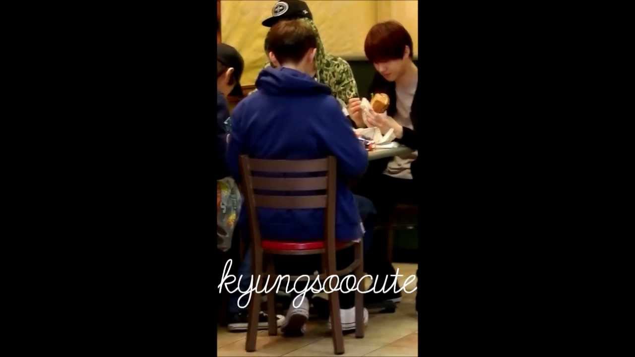 120622 EXO-K LUNCH SUBWAY LONDON