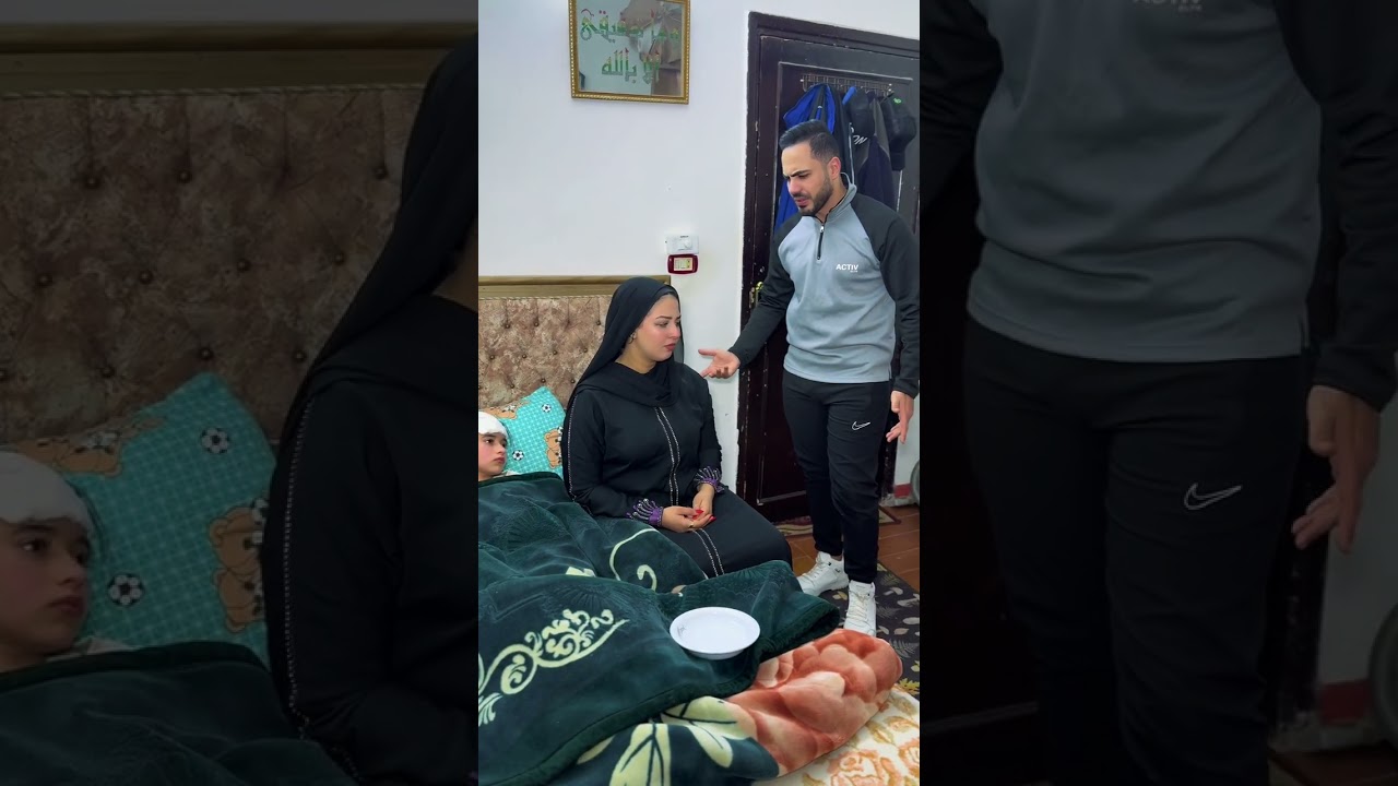 عريس يوم فرحه اكتشف ان مراته معاها بنت جوزها هتعيش معاهم