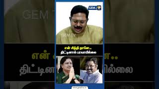 என் சித்தி தானே.. திட்டினால் பரவாயில்லை ! TTV | Sasikala | Admk | Elections 2026 | Gem tv