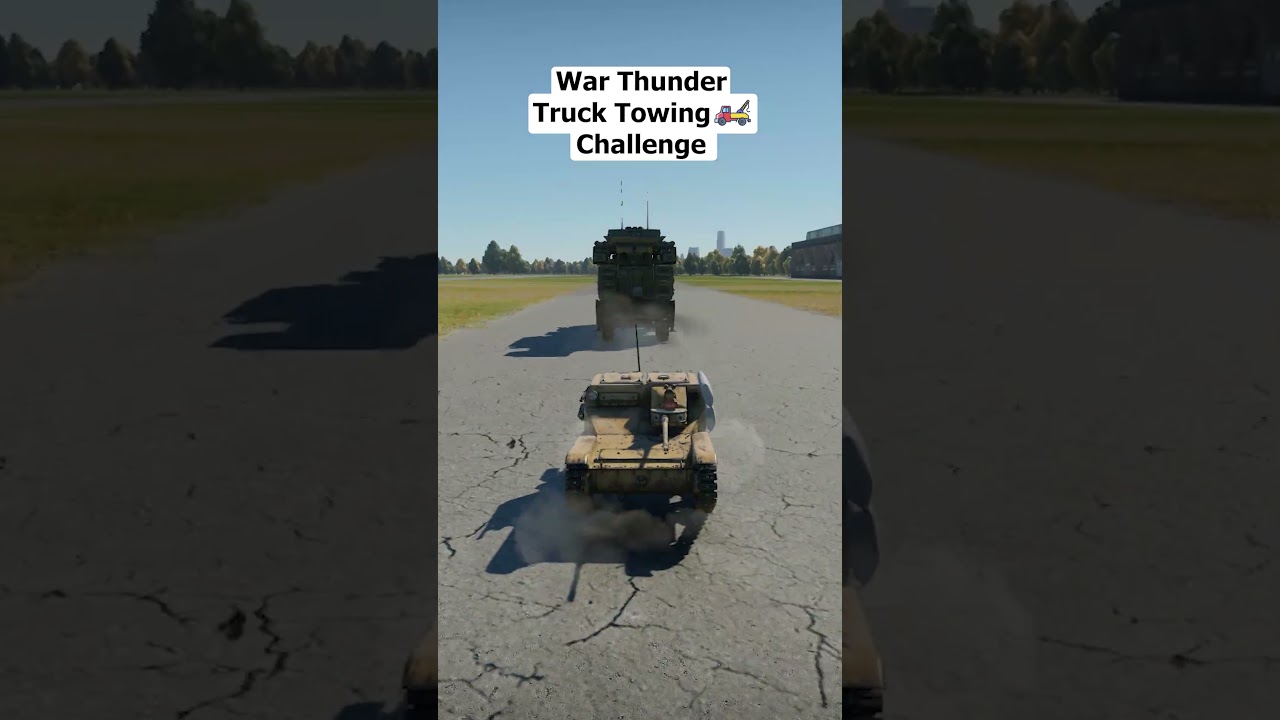 L3 dragged by truck #warthunder #gaijin #snail #military #tank #ww2 #challenge #funny #memes #gaming
