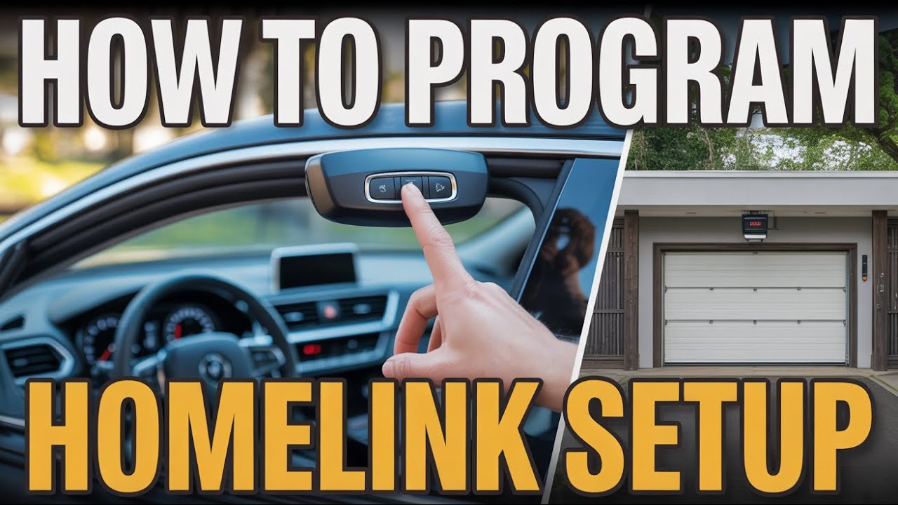 Conquer Your Garage Door The Ultimate Guide To Setting Up Homelink On Your 2020 Equinox Lt