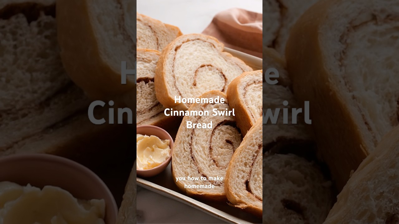 Homemade Cinnamon Swirl Bread