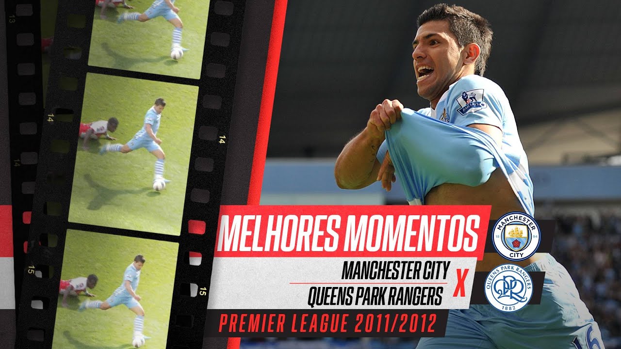 AGUERO VIROU UMA LENDA, E O CITY FOI CAMPEÃO! MANCHESTER CITY 3 X 2 QPR EM 2012 | MELHORES MOMENTOS