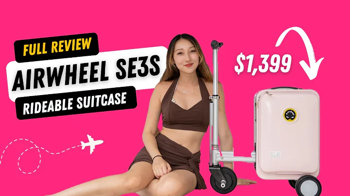FULL REVIEW: Airwheel SE3S Electric Riding Luggage Suitcase scooter