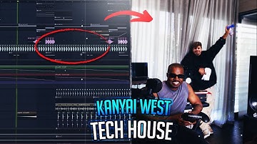 I Collabed with KANYE WEST through AI [Tech House Tutorial]