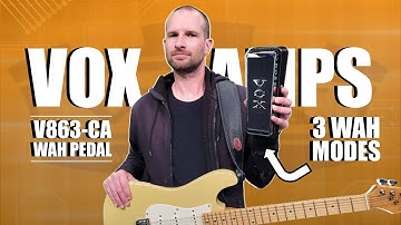 This Wah Pedal Is A Little Extra - VOX V863-CA Custom Wah Wah Pedal
