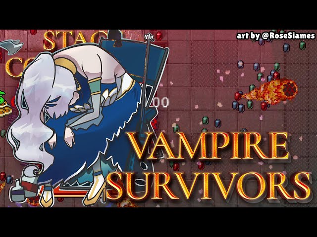 【Vampire Survivors】TAKE 2【Pavolia Reine/hololiveID 2nd gen】のサムネイル