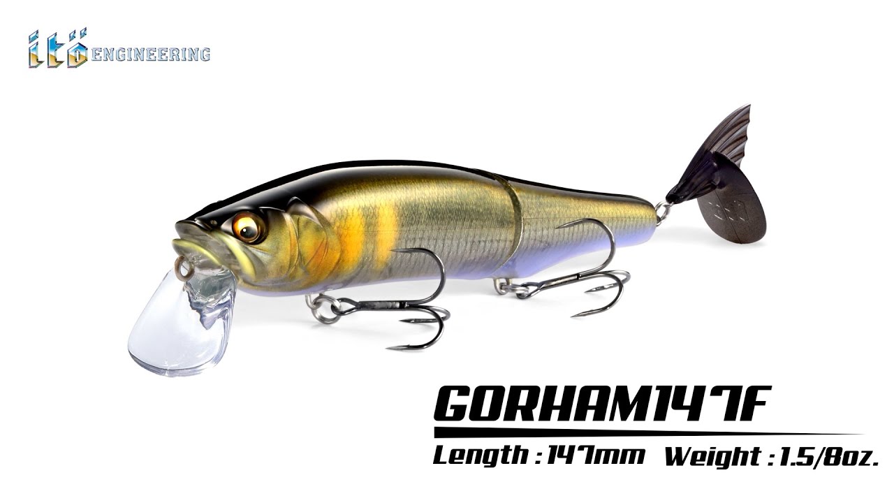 Megabass GORHAM 147 F NEW - KKJAPANLURE