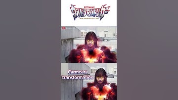[4K] Ultraman Trigger - Carmeara transformation #shorts