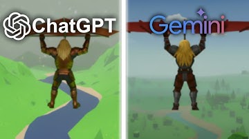ChatGPT vs Gemini Make A Fantasy RPG From Scratch