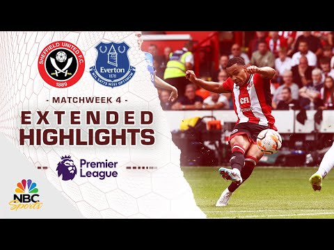 Sheffield United v. Everton | PREMIER LEAGUE HIGHLIGHTS | 9/2/2023 | NBC Sports