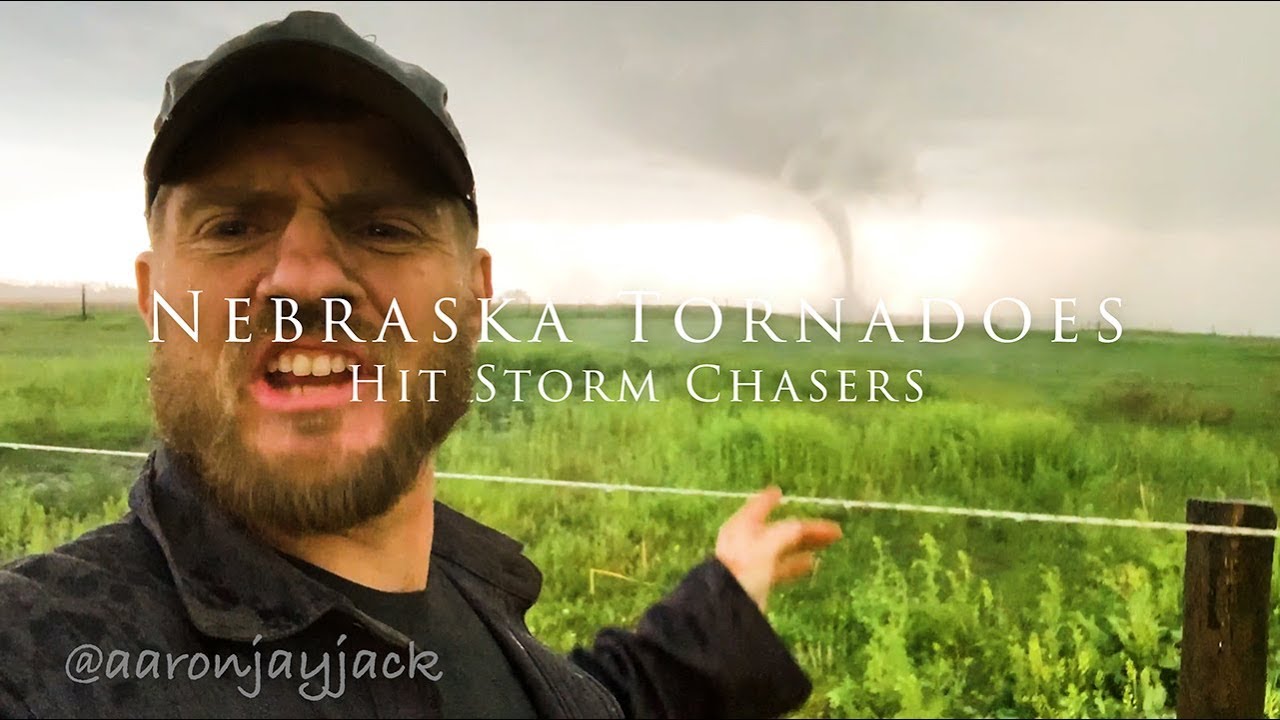 Nebraska Tornadoes Hit Storm Chasers - YouTube