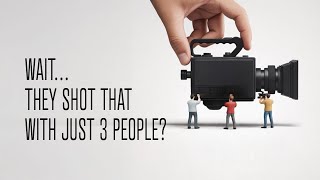 How I Shoot Cinematic Videos Without a Big Crew (And Still Impress Clients)