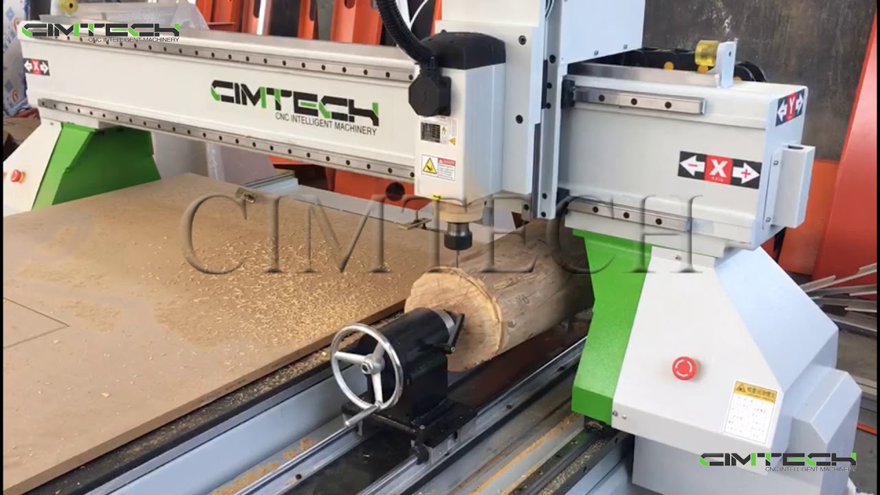 Full automatic and multi function CNC machining center for woodworking process