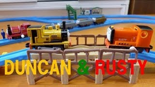 【カプセルプラレール きかんしゃトーマス】ダンカン＆ラスティー