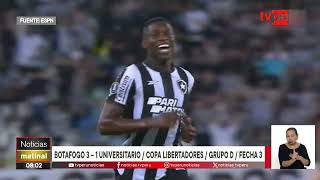 Universitario empató 0-0 con Botafogo por la Copa Libertadores