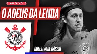 CÁSSIO SE DESPEDE DO CORINTHIANS - ENTREVISTA AO VIVO!