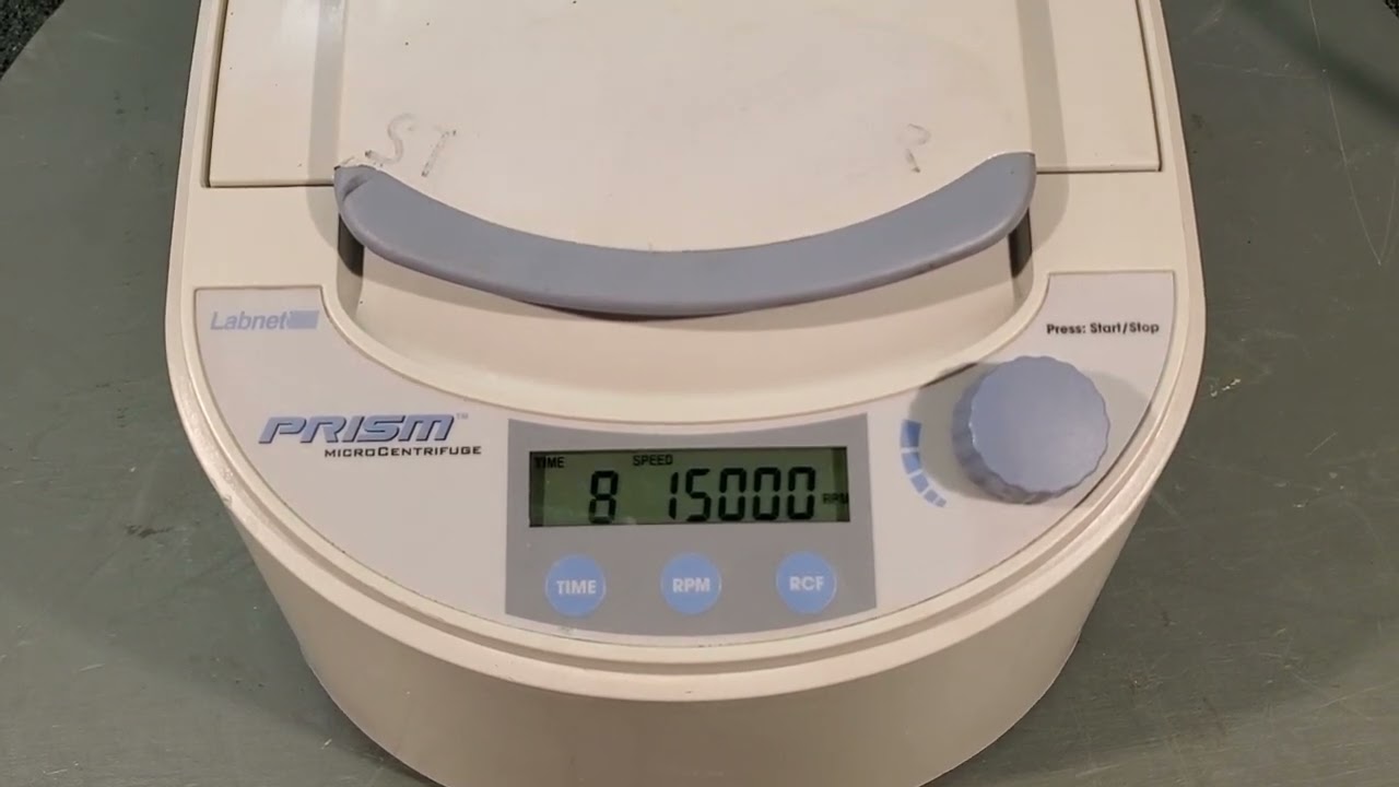 LABNET PRISM C2500 MICROCENTRIFUGE w/ 24 SPACE FA ROTOR
