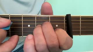 How To Change Chords Fast [ D to Am ] Pauric Mather