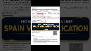 Track Spain Visa Application in 1 Minute! 🚀