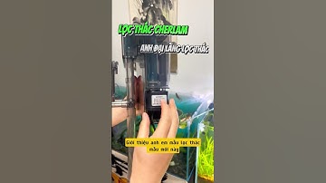 Lọc thác Cherlam mạnh mẽ cân cả hồ cá 80 cm - Nuôi cá dưỡng tâm