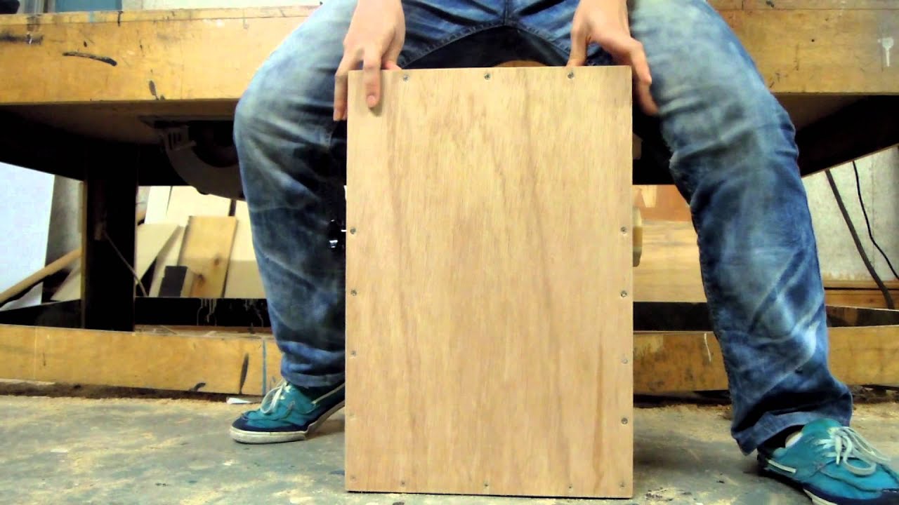 First Day of My DIY Cajon YouTube