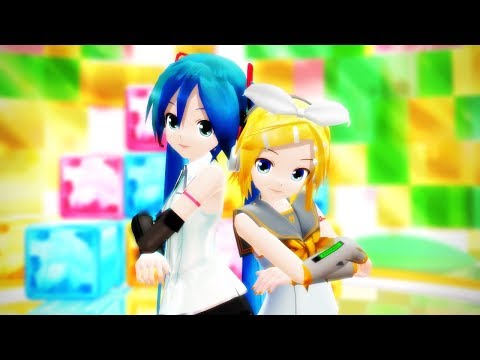 【MMD】メランコリック 4K ULTRA HD【Lat式Yohl流ミク・リン】