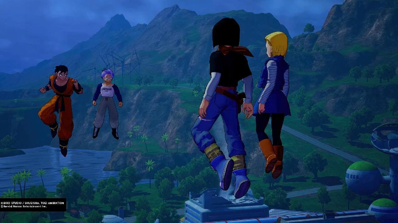 DRAGON BALL Z: KAKAROT_Gohan e Trunks vs Andoides 17 e 18 - YouTube