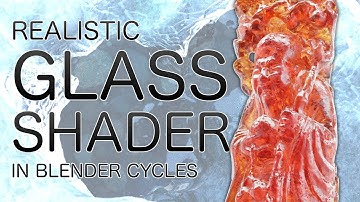 How to Make a Glass Material in Blender Cycles