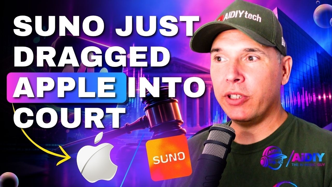 Suno Just Dragged Apple Into Court.