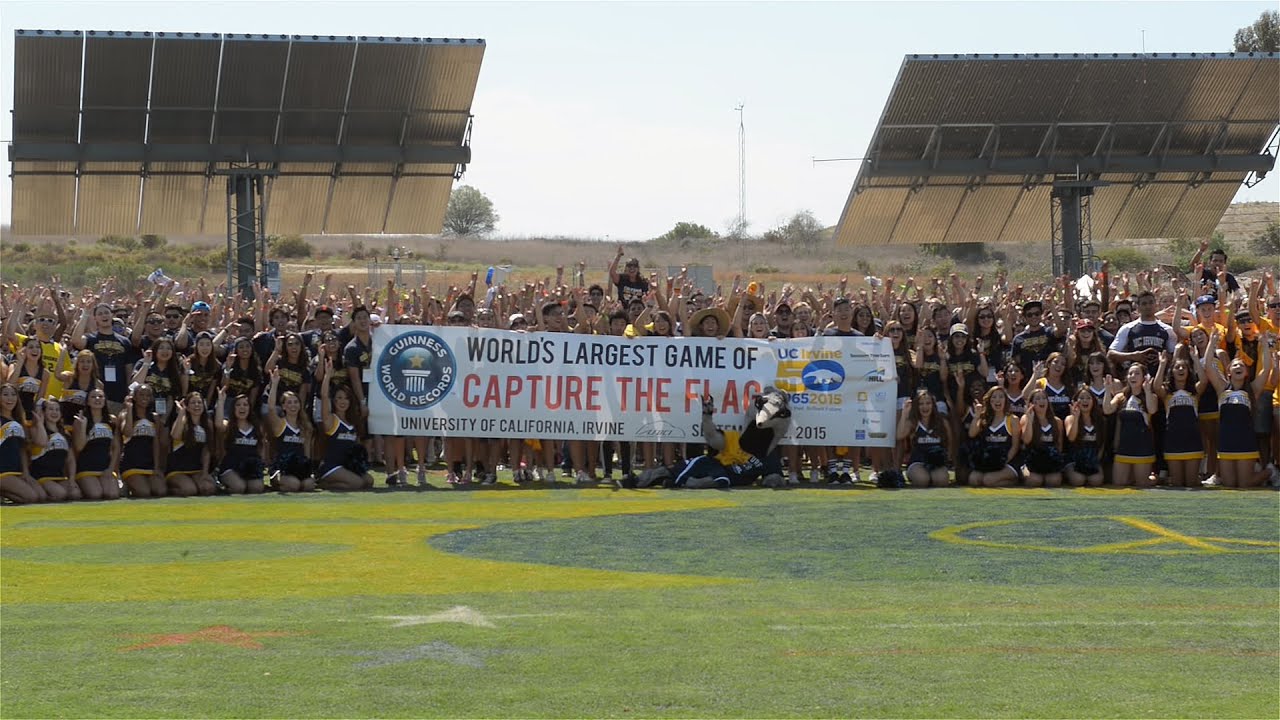 Largest game of capture the flag: UC Irvine breaks Guinness World Records  record (VIDEO)