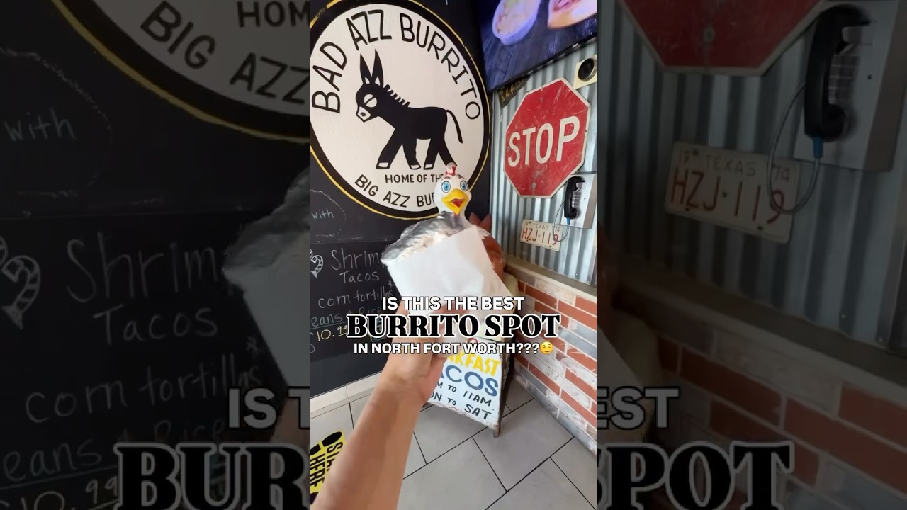 Is this the best BURRITO SPOT in NORTH FORT WORTH??? 🤤🤤