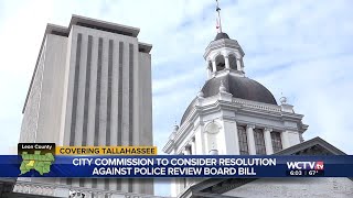 Tallahassee Commission set to vote on resolution supporting citizen police review boards