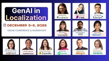 GenAI in Localization - Dec 3-5, 2025