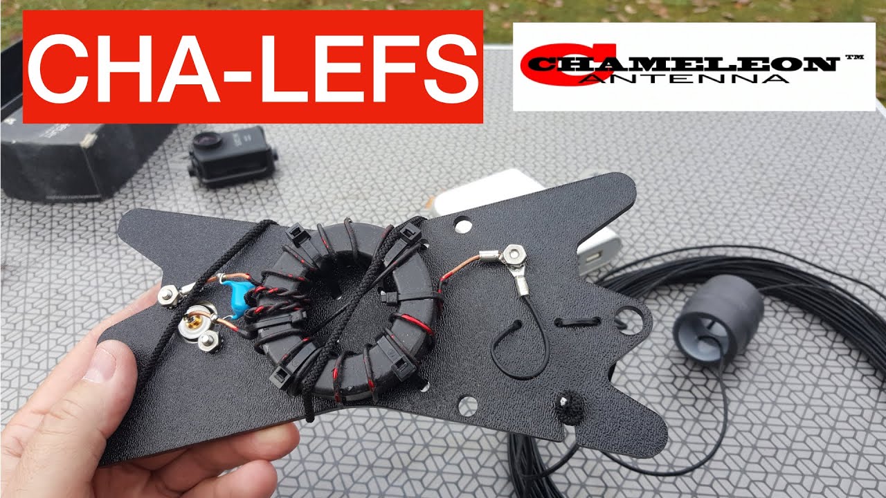 Chameleon CHA LEFS Half-Wave End-Fed Antenna Review. pic