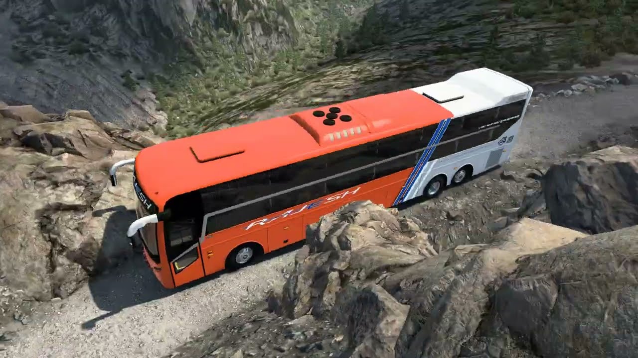 Ye Hills road me Rajesh mg volvo fans gyi | euro truck simulator 2