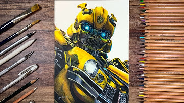 Drawing Bumblebee: Transformers Rise of the Beasts IN 4 MINUTES!