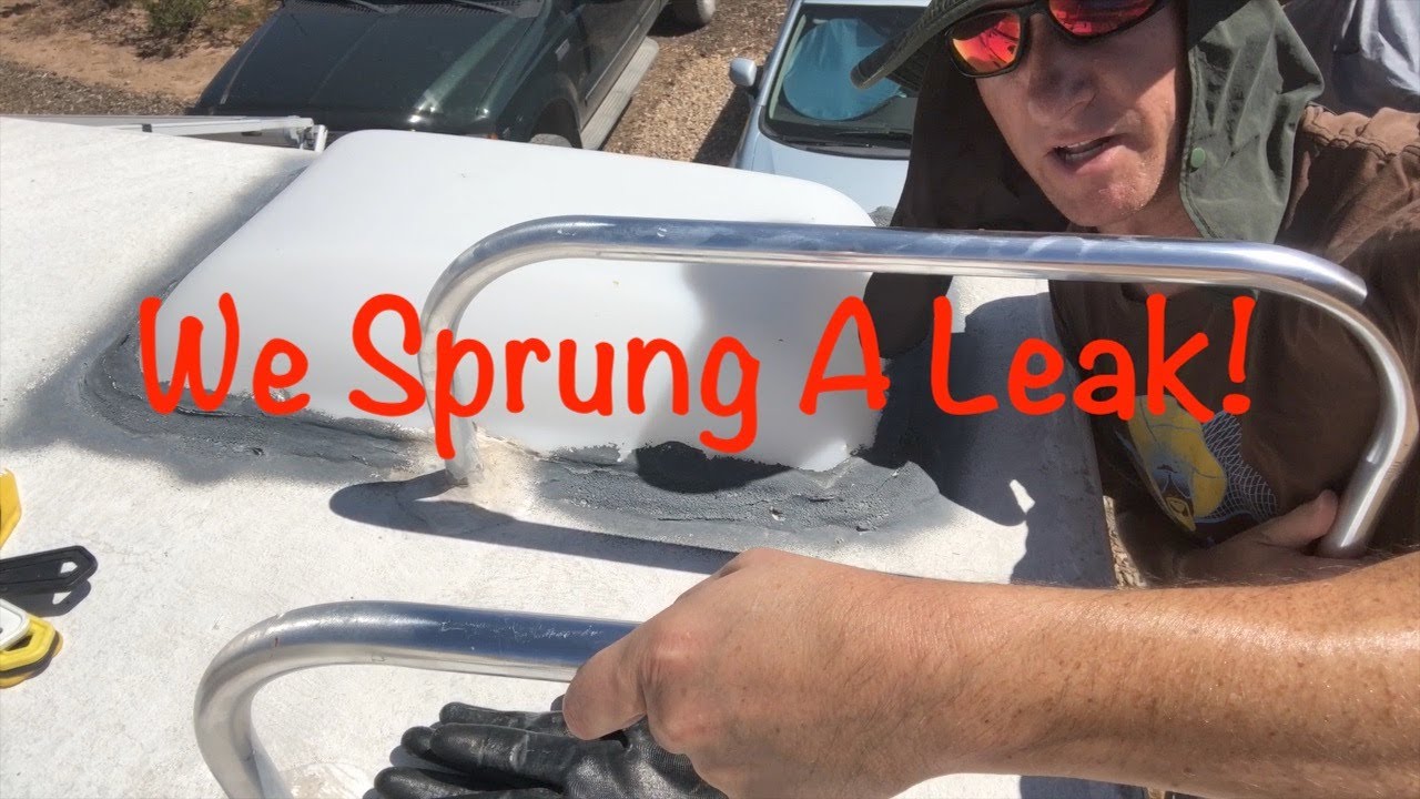 RV Shower Dome Leak Repair YouTube