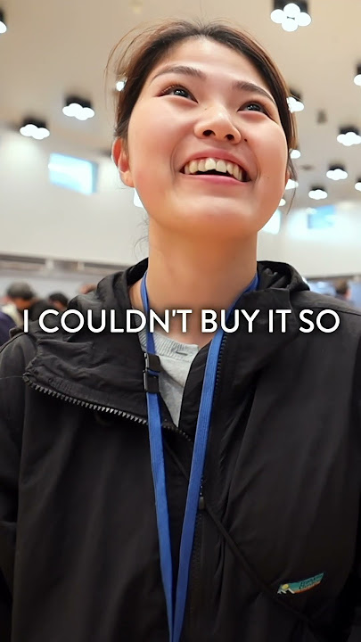Japanese Girl at a Tuna Auction