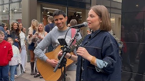 Guy HELPED ME, Turned Out He Was AMAZING Guitarist - I Will Survive Gloria Gaynor  | Allie Sherlock