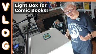 DIY Comic Book Light Box: Prepping My Collection for @metarog 