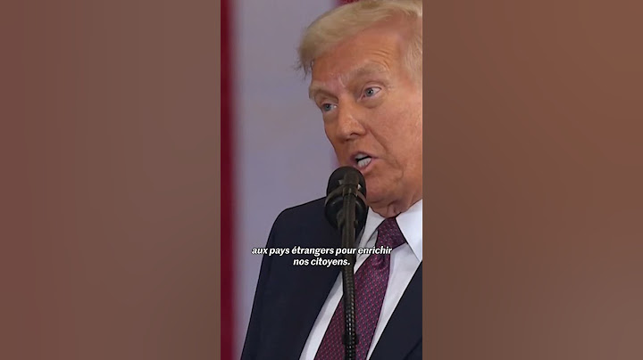 Investiture de Donald Trump : ses principales priorités énoncées lors de son discours